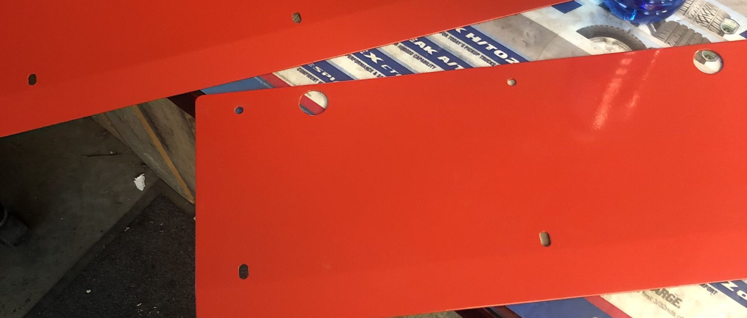 DDR Red Cab Kick Plate Revival 310 Imports LLC